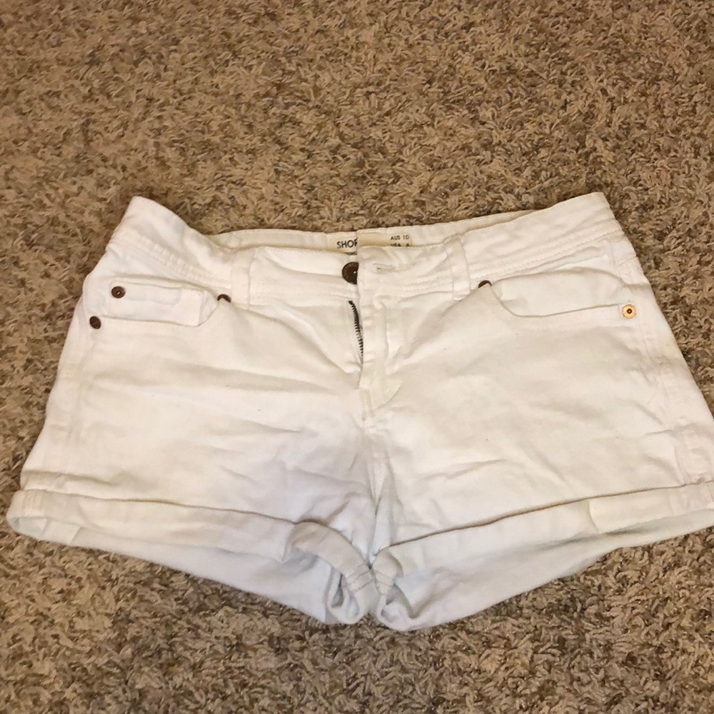 Small White Shorts